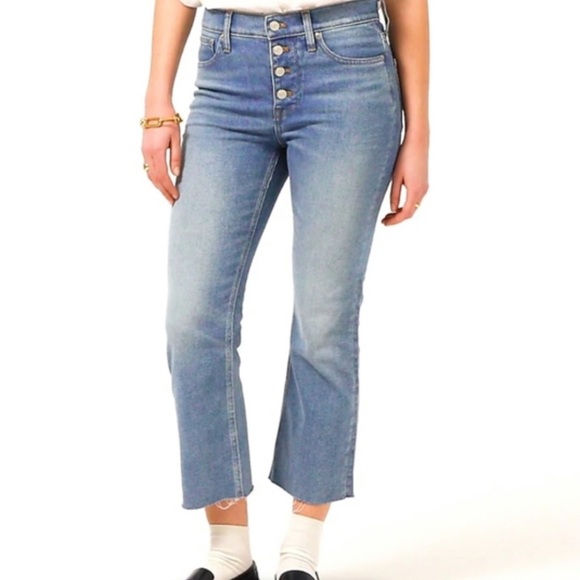 J. Crew 9" Billie Demi Boot Crop Jeans size 27 petite - Picture 8 of 8